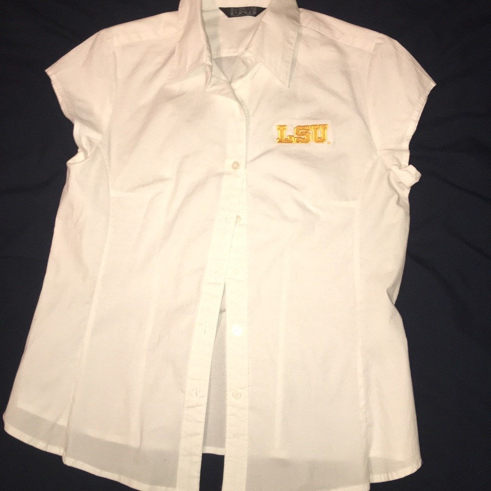Women’s button down LSU shirt!